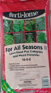 20lb. Fertilome For All-Seasons-II-Lawn Food Plus Crabgrass and Weed Preventer